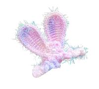 Pasadores de pelo coloridos de ganchillo con orejas únicas, horquillas para el pelo para niñas pequeñas, decoración para niños