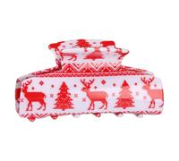 Pasadores de pelo de copo de nieve de Navidad, horquilla única festiva de copo de nieve, accesorio elegante para el cabello