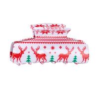 Pasadores de pelo de copo de nieve de Navidad, horquilla única festiva de copo de nieve, accesorio elegante para el cabello