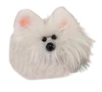 Pasadores de pelo de felpa para perro, pinza lateral para el pelo para mujer, pinza decorativa para el pelo