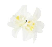 Pasadores de pelo de tela con flores para bodas, elegantes pasadores de pelo estilo Ins-Style para cabello fino, decoración de pelo nupcial