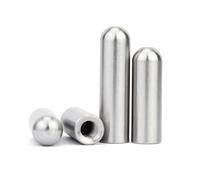 Pasadores de posicionamiento, Pasador cilíndrico de cabeza redonda con rosca interna acero inoxidable 304, pasador hueco/pasador dientes internos(5x35xM3)