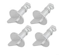 Pasadores de pulgar para cubierta de escudo del motor, paquete de 4, BB5Z-00817-A, metal, reemplazo directo para Ford F-150 y Explorer