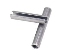 Pasadores de resorte divididos de acero inoxidable GB879: pasador de chaveta elástico duradero for posicionamiento y fijación de piezas(M5x(20Pcs)x18mm)