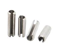 Pasadores de resorte partidos de acero inoxidable 304 - Pasador de resorte de rodillo de tensión de posicionamiento cilíndrico de chaveta elástica GB879(M2.5x20pcsx16mm)
