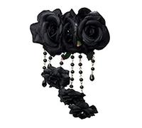 Pasadores góticos para el pelo, estilo steampunk, estilo gótico, cadena de cuentas, horquilla gótica para el día de los muertos