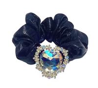 Pasadores para el cabello de gama alta Pinzas para el cabello con diamantes de imitación para mujeres y niñas Diademas para bodas y fiestas (Bright Diamond Love Black One)