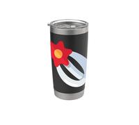 Pasadores realmente como pasadores - Pasador para el pelo Vaso térmico de acero inoxidable de doble pared
