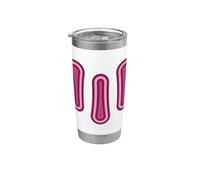 Pasadores realmente como pasadores - Pasador para el pelo Vaso térmico de acero inoxidable de doble pared