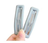 Pasadores rectangulares esmerilados BB para mujer, organizan horquillas rotas, horquillas para el pelo para niñas, adornos para la cabeza, herramientas de peinado (azul, 2 unidades)
