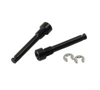 Pasadores y tornillos de freno de disco de bicicleta compatibles con SRAM Construcción robusta de aleación (negro)