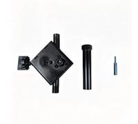 Pasahilos de Doble Función Pasacables Extractor Enhebrador Guía de Cables con Carcasa Metálica Cuadrada y Conexiones Roscadas Adecuado para Canalizaciones Electricistas Renovación