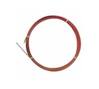 Pasahilos de fleje de acero de 4 mm de grosor y 10 m de longitud, ideales para guiar y reforzar cables en instalaciones.