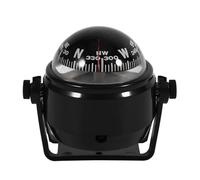 Pasajero electrónico marino ajustable de la brújula para las instrucciones correctas en vehículos marinos (BLACK)