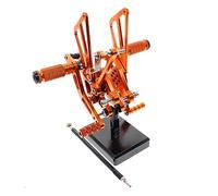 Pasajero Estriberas Para Suzuki Para GSXR1000 Para GSX-R1000 Para GSXR 1000 2007 2008 Para K7 Para K8 Reposapiés Motocicleta Juego Trasero Pedal Clavija Reposapiés(7)