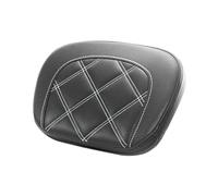 pasajero extraíble Ajuste para Harley Touring CVO Street Bob 1995-2024, almohadilla respaldo barra Sissy pasajero, cojín motocicleta Asidero respaldo con estructura(06 Styles)