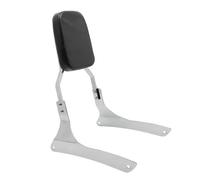 Pasajero Sissy Bar Respaldo Sissy Bar Para Suzuki Boulevard C90 2005 2006 2007 2008 2009, Almohadilla Desmontable Para El Trasero Del Pasajero Motocicleta Portaequipajes(Plata)
