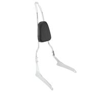 Pasajero Sissy Bar Respaldos De Motocicleta Para Yamaha XVS950, XVS950CT Para Tourer, XVS950ER, Kits Repuesto Para Respaldo Pasajero Trasero Motocicleta Portaequipajes(Plata)