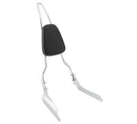 Pasajero Sissy Bar Respaldos Para Motocicleta Para Para Shadow VT600 VLX600 VT VLX 600 1999-2007 Almohadilla Para El Respaldo Del Pasajero Motocicleta Portaequipajes(Plata)