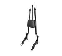 Pasajero Trasero Ajuste para Harley Touring Road King 2009-2025 motocicleta 28 "almohadilla trasera de respaldo de pasajero desmontable SissyBar Respaldo del pasajero extraíble(Black)