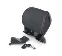 Pasajero Trasero Ajuste para Voge SR250GT 250GT, cojín de respaldo para asiento trasero de motocicleta, color negro Cojín portaequipajes(B - Red Line)