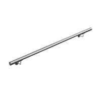 Pasamanos acero inoxidable 316 barandilla baranda pasamanos para pared pared escalera Montaje 40-1000 cm V2Aox, Longitud:190 cm