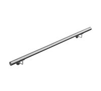 Pasamanos acero inoxidable 316 barandilla baranda pasamanos para pared pared escalera Montaje 40-1000 cm V2Aox, Longitud:140 cm