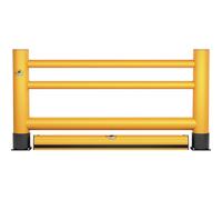 Pasamanos Ampere Rack Mammut, tabla individual, 2 barras transversales, barrera de suelo