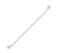 Pasamanos blanco para escaleras Pasamanos montados en la pared Barandillas Barandilla de escalera de hierro forjado para escaleras Pasillo Ático Cubierta Loft Pasos Barandilla de mano ( Size : 120cm )