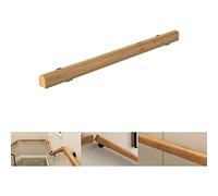 Pasamanos de 1ft-20ft: Kit Completo, pasamanos de Madera no deslizantes para escaleras de Interior, Corredor de barandilla de jardín de Infantes de casa contra la Pared Villa Andy Villa Construction