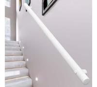 Pasamanos de acero inoxidable para escaleras interiores y exteriores, kit de soporte para barandilla de escalera, barra de apoyo antideslizante.(500cm)