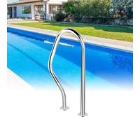 Pasamanos de acero inoxidable para piscina, barra de seguridad antideslizante para piscinas enterradas, spas y parques acuáticos