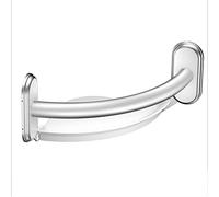 Pasamanos de baño Apoyabrazos de seguridad de acero inoxidable Triángulo Estantes Antideslizante Baño Ducha Brazo plateado blanco