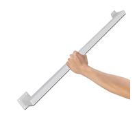 Pasamanos de barandilla de escaleras blancas modernas para, montaje en pared, escalera cuadrada, barandilla de mano, barra de agarre de hierro forjado, kit completo, 1m, 1,5m, 2m, 2,5m, 3m ( Size : 45