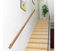 Pasamanos De Escalera De Madera De 50-600 Cm, Apoyabrazos De Seguridad Para Personas Mayores Montados En La Pared, Parapeto Para Pasillos, Barandillas Para Terrazas De Lofts (C, 150cm)