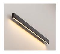 Pasamanos de escalera luminoso for porche y patio, pasamanos de escalera con LED, barra de apoyo de aluminio, pasamanos iluminado for escaleras de exterior e interior.(Black,6.56ft/Right/A)