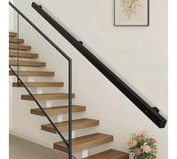 Pasamanos de escalera, pasamanos de barandilla de escalera montados en la pared, barra de soporte de barandilla de escalera de seguridad, kit de barra de agarre(30cm)