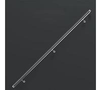 Pasamanos De Escalera Transparente Para Interiores, Con Soporte De Acero Inoxidable Y Herrajes De Pared, Ideal Para Casa, Pasillo, Desván, Bar, Terraza, Escalera, Ayudas De Movilidad, 350 Cm/11,5 Pie