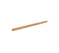 Pasamanos de madera 1M - Poste metálico cuadrado moderno for escaleras interiores - Color y tamaño personalizables for decoración del hogar(1m handrail)