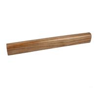 Pasamanos de madera de pino de 50 cm, barandilla de pared con soportes para escaleras interiores, pasillos, áticos y escalones de patio, barra de soporte de acabado natural