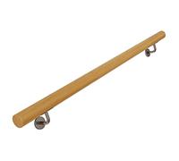 Pasamanos De Madera Maciza Kit Completo,Pasamanos de Escalera Antideslizante Barandilla de Pared para Interiores para Villas,Lofts,Residencias de Ancianos (70cm)