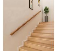 Pasamanos de madera para escaleras de interior - Pasamanos de escalera de madera antideslizante para barandilla de pasillo de casa Villa Loft, kit completo de pasamanos de escalera ( Size : 270cm )