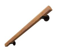 Pasamanos de madera para escaleras interiores y exteriores, barandilla de 240 cm, barandilla para escalones, balaustrada duradera para decoración del hogar, perfecta para escaleras y patios