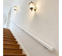 Pasamanos de madera, pasamanos de escalera antideslizante de 1-8 pies, barra de agarre de escalera sin barreras montada en la pared para ancianos, para el hogar, jardín, pasillo, lofts, jardín de