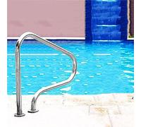 Pasamanos de piscina de acero inoxidable, barra de agarre duradera para una entrada y salida seguras en piscinas interiores y exteriores