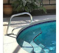 Pasamanos de piscina de acero inoxidable para entrada y salida seguras, barandilla de escalera de fácil instalación con corredor duradero
