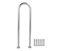 Pasamanos de Seguridad para Jacuzzi, Pasamanos Lateral, en Forma de U, de Acero Inoxidable 304, Anticaída, para Piscina, Barra de Agarre de Seguridad para Marina, Muelles, Cubiertas, Barcos, Piscinas,