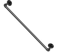 Pasamanos Escalera,Barandilla Para Escaleras Industrial Barandilla De Tubería De Hierro,Antideslizante Barandilla De Ecalera Colgante De Pared Barandilla De Escalera Interior Y Exteri(Size:2ft / 60cm)