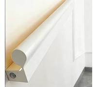 Pasamanos Escalera Led Kits de Barandillas de Aluminio para Escaleras de Porches y Exteriores, Pasamanos de Pasillos con Dos Sensores de Movimiento y Tira LED, Iluminados(Left,210cm/6.9ft)