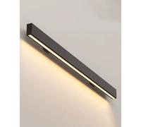 Pasamanos Escalera Pasamanos de Escalera con LED Inteligente, Barandilla Moderna de Aluminio Mate para Hogar y Comercial, Iluminación de Escaleras Balcón de Pared(Left,565cm/222in/18.5ft)